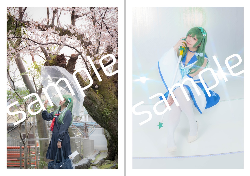 【名華祭18】早苗写真集「Sanae's Closet」