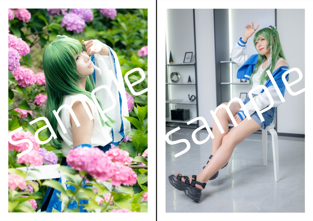【名華祭18】早苗写真集「Sanae's Closet」