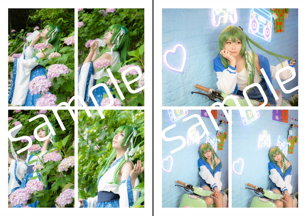 【名華祭18】早苗写真集「Sanae's Closet」