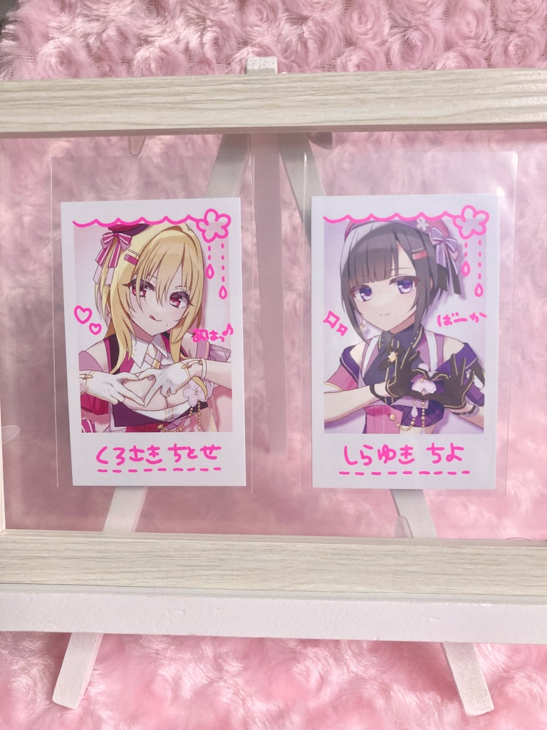 チェキ風カード
