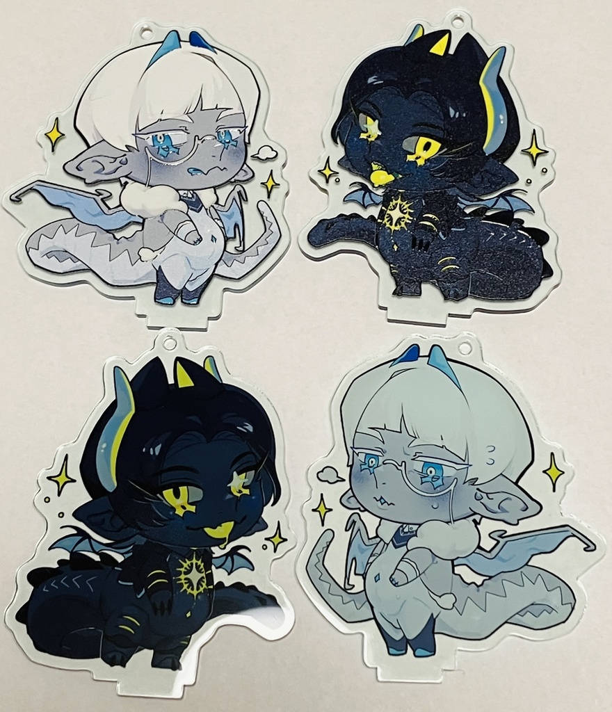 ドラゴニアン アクリルスタンド兼キーホルダー(土台・カン無し)