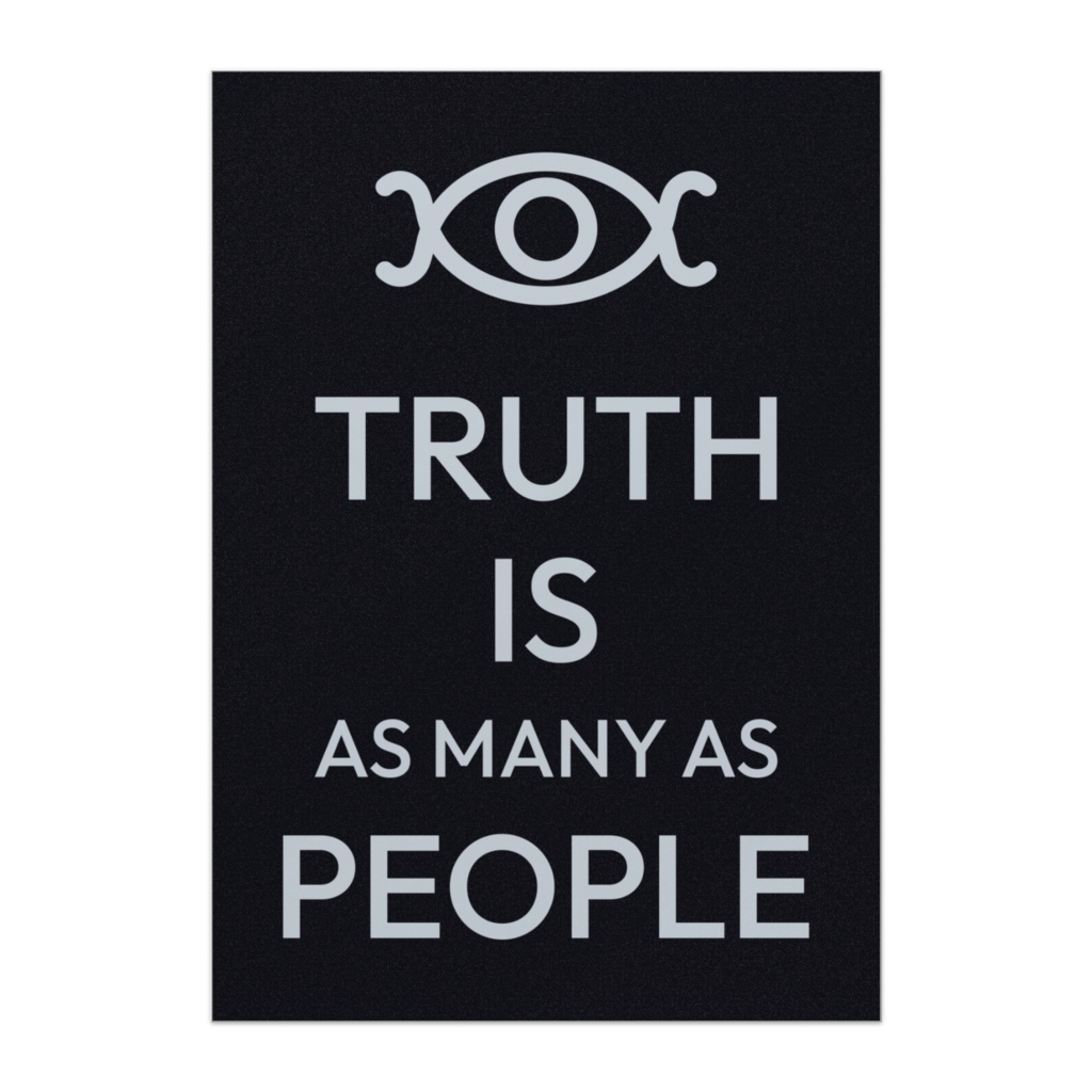 Truth is as many as people