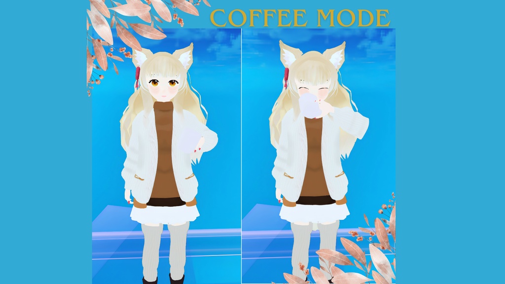 【オリジナル3Dモデル】モカ Mocha