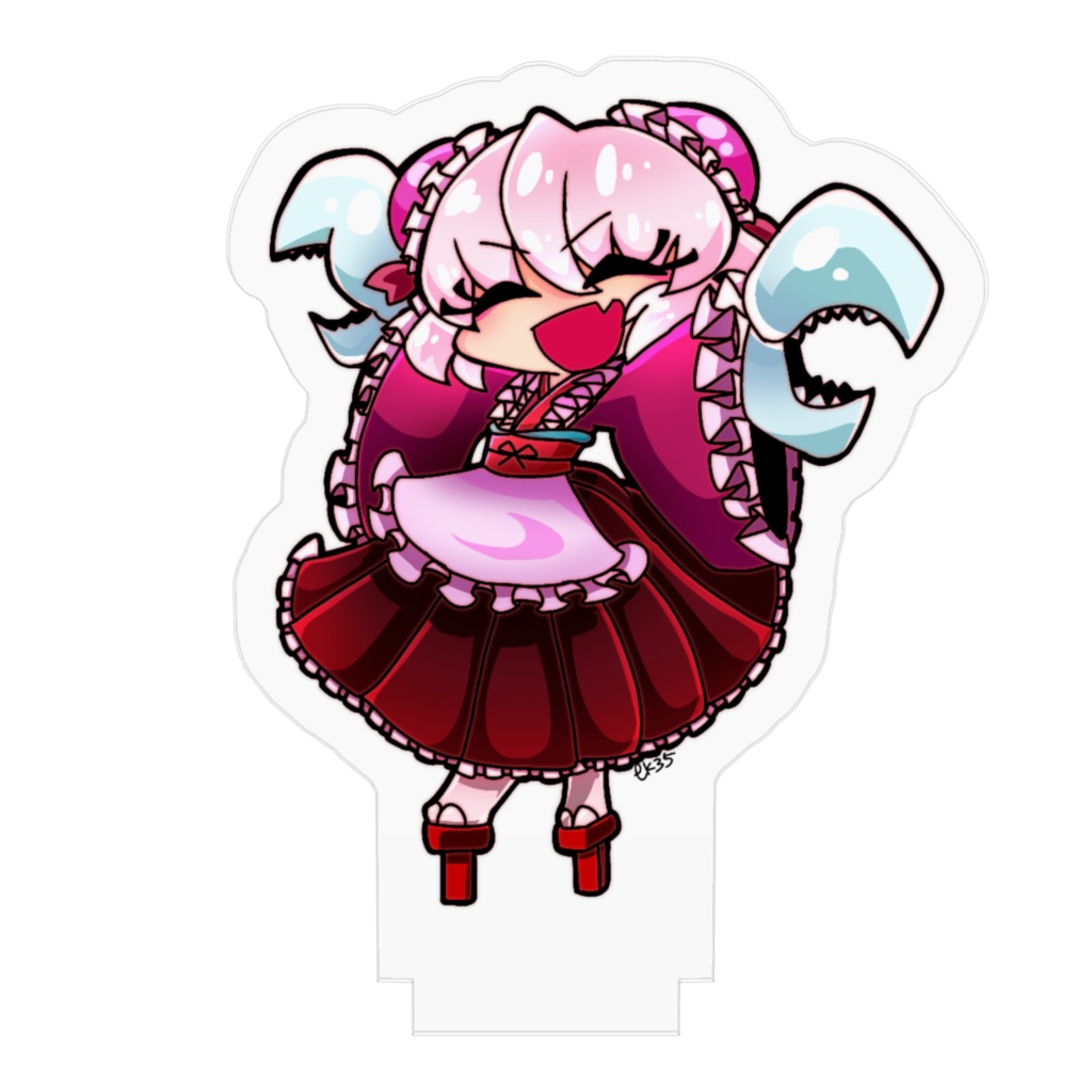 白湯原乃乃華アクリルフィギュア