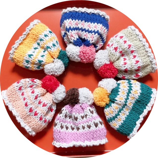 ❄️ぽんぽん帽子❄️