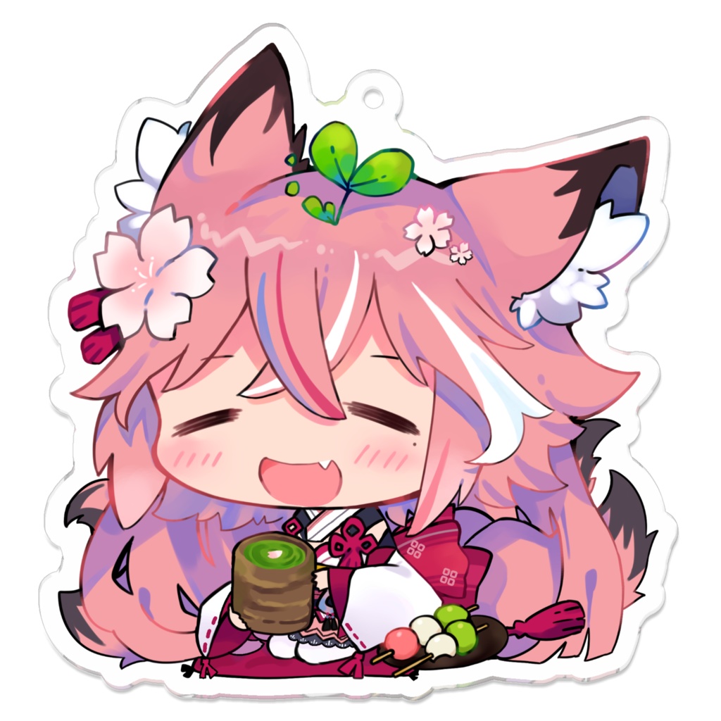 【ゆるいなもり】稲守サクヤ/アクリルキーホルダー