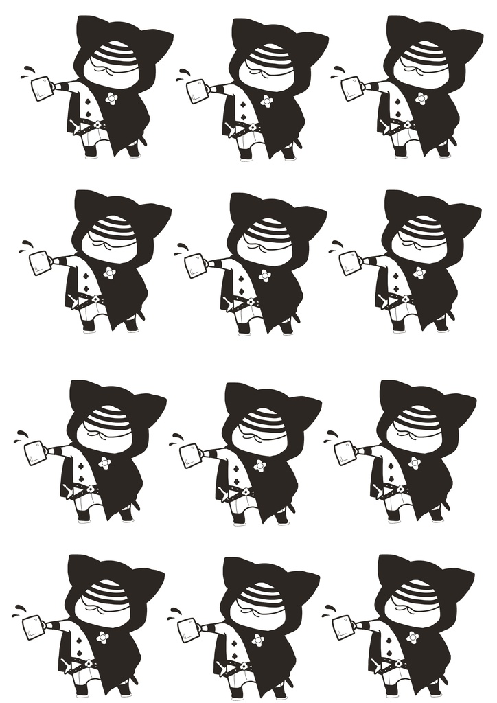 ≪ゴドにゃめん≫マスキングテープ