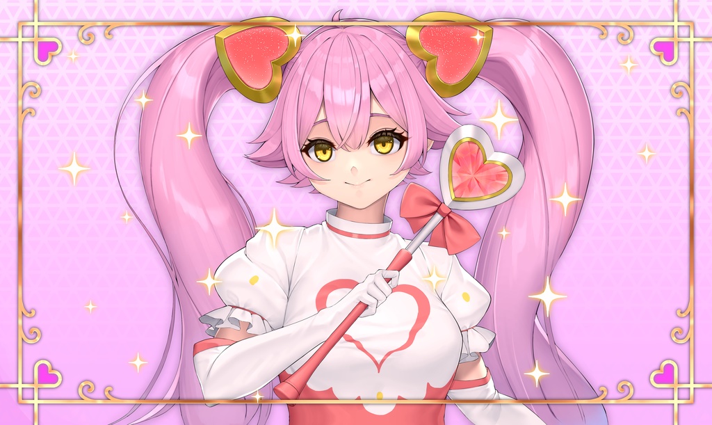 布ラバー製プレイマット【魔法少女リリカ】