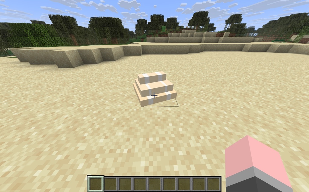 マインクラフト(JAVA)金のブロック→札束リソースパック