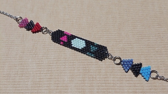 【プロメア】ガロ・リオ・クレイ ビーズブレスレット