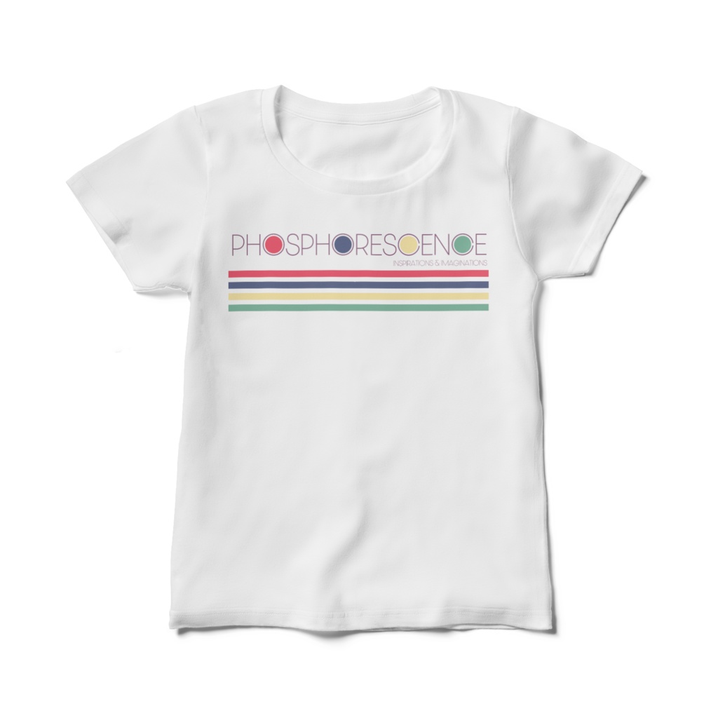 PHOSPHORESCENCE ロゴTシャツ-レディース ver.1.0