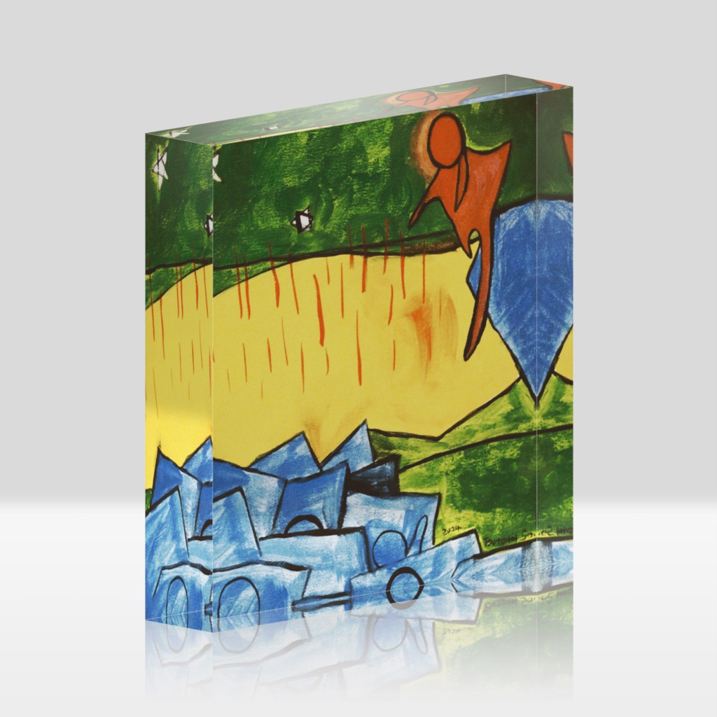 アクリルブロック | 夜更かし