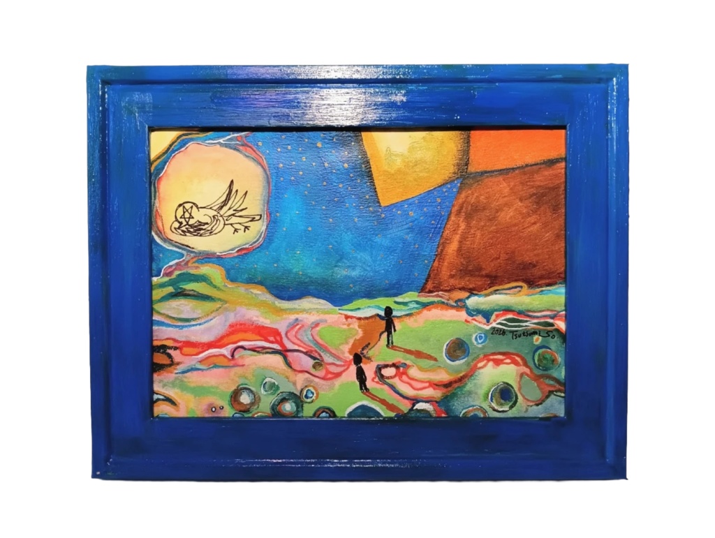 【原画】雲間の城