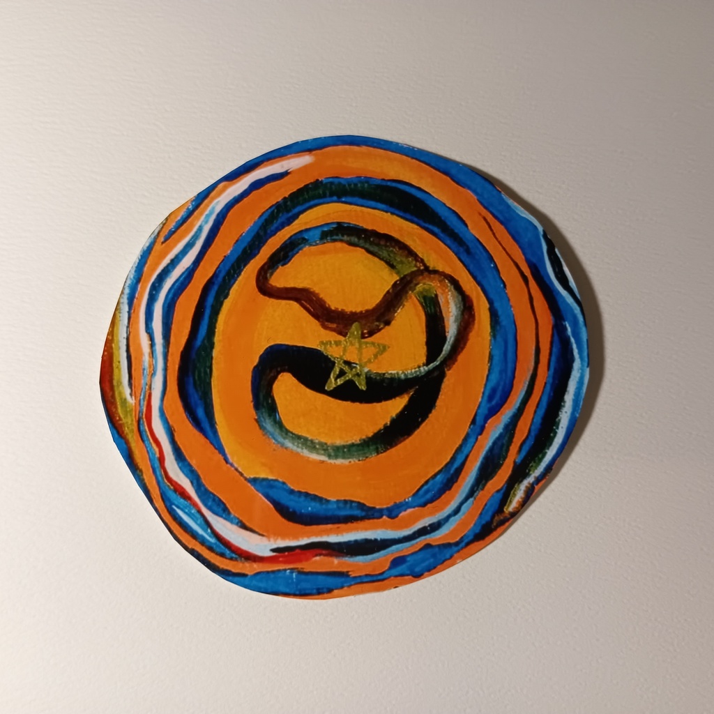 巣の子鳥ステッカー