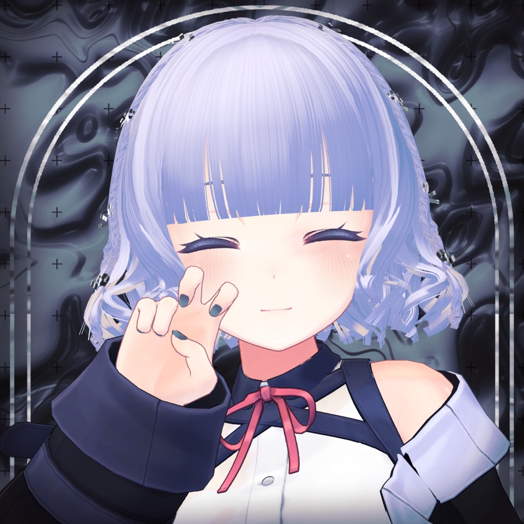【15アバター対応】Dolly୨୧Curly୨୧Hair【VRChat想定】