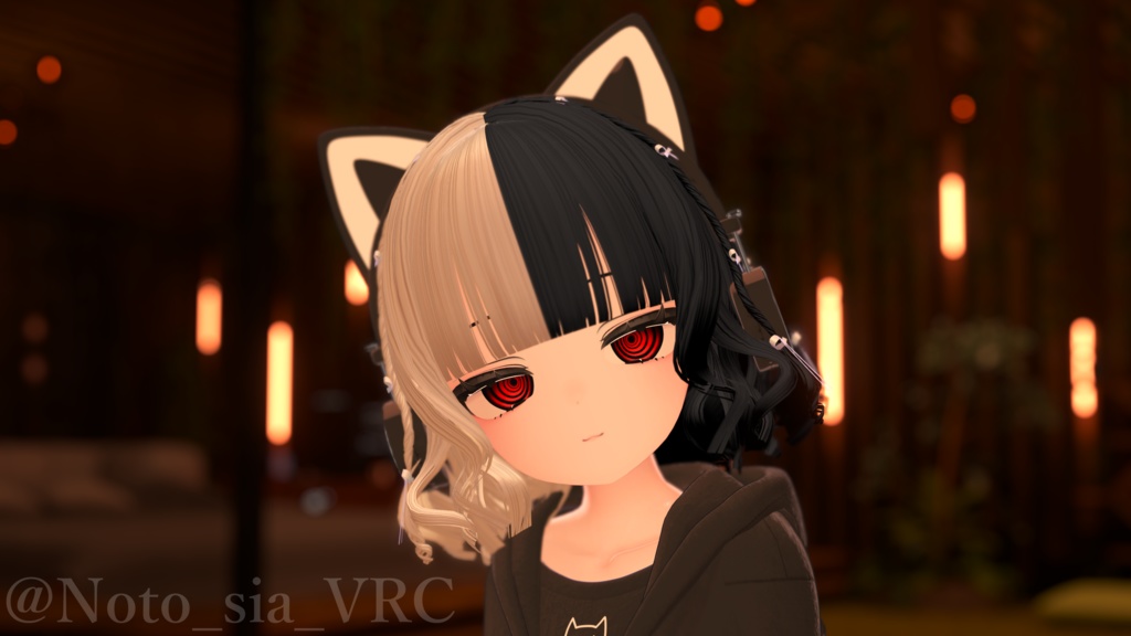 【15アバター対応】Dolly୨୧Curly୨୧Hair【VRChat想定】