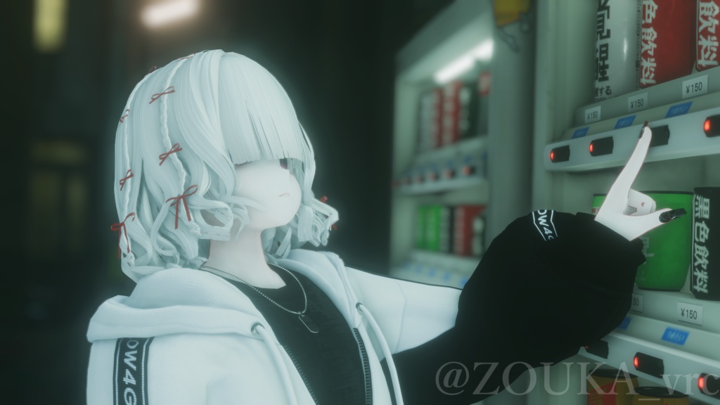 【15アバター対応】Dolly୨୧Curly୨୧Hair【VRChat想定】