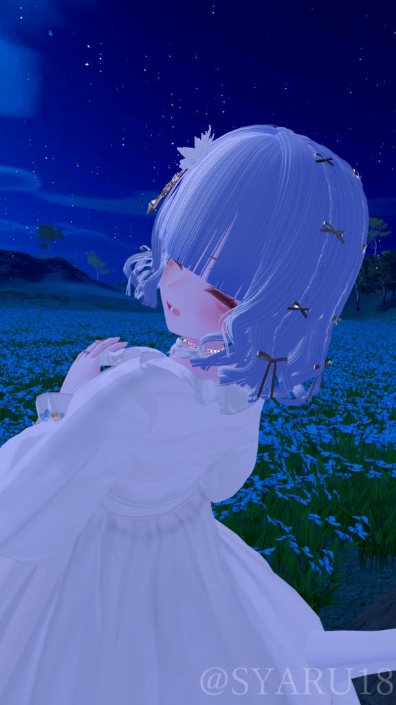 【15アバター対応】Dolly୨୧Curly୨୧Hair【VRChat想定】