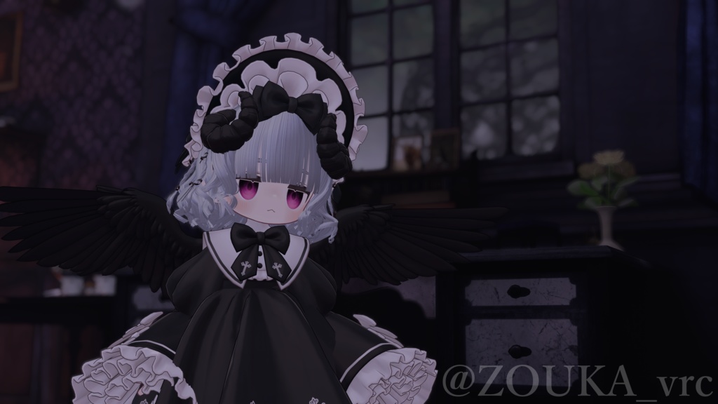 【15アバター対応】Dolly୨୧Curly୨୧Hair【VRChat想定】