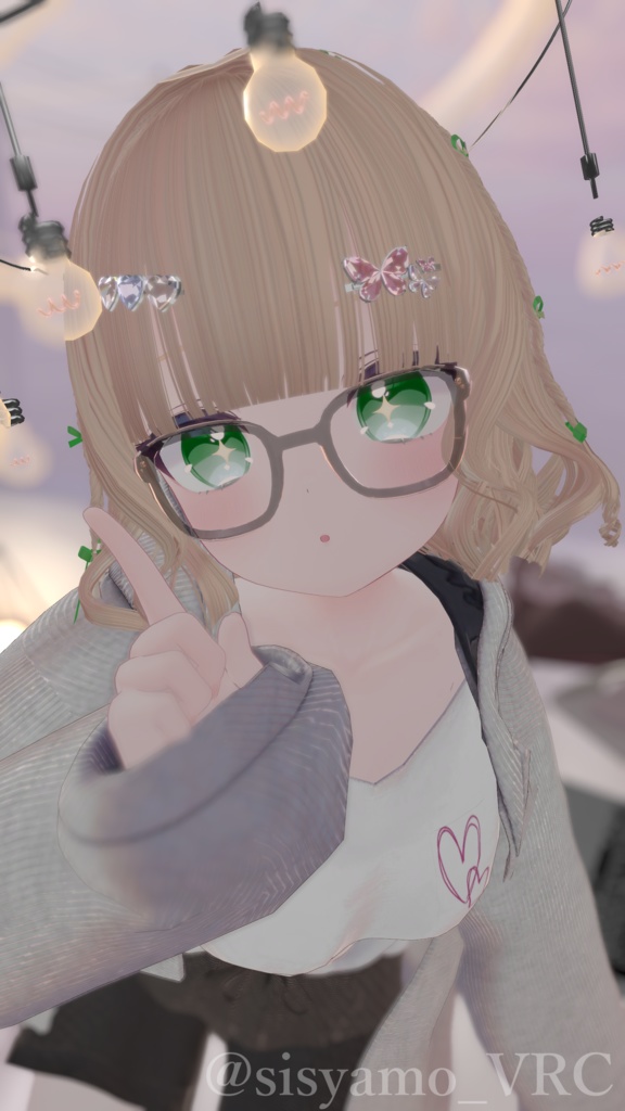 【15アバター対応】Dolly୨୧Curly୨୧Hair【VRChat想定】