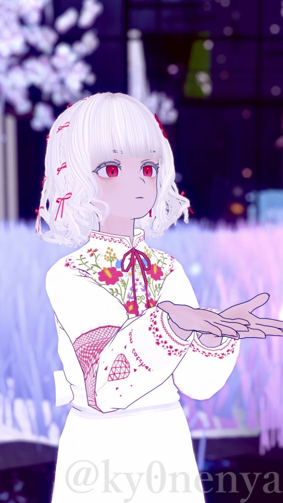 【15アバター対応】Dolly୨୧Curly୨୧Hair【VRChat想定】