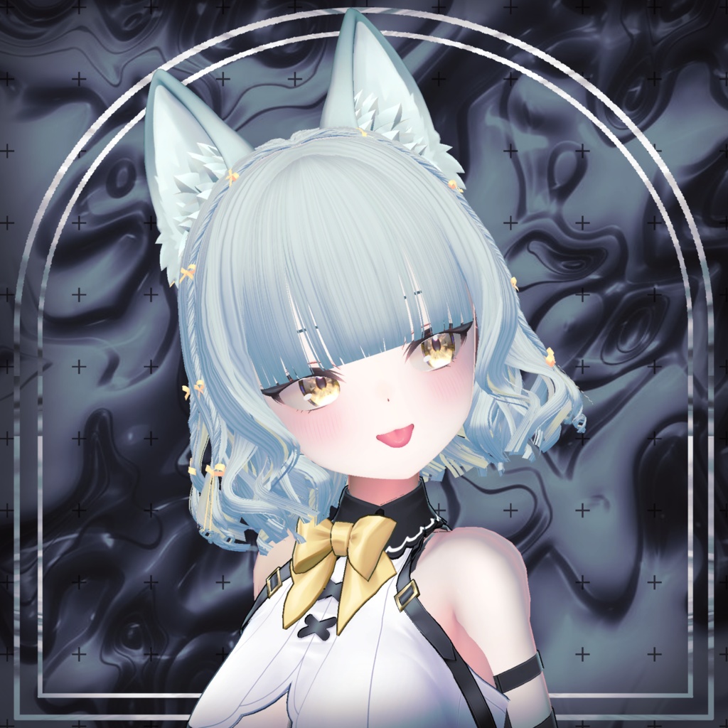 【15アバター対応】Dolly୨୧Curly୨୧Hair【VRChat想定】