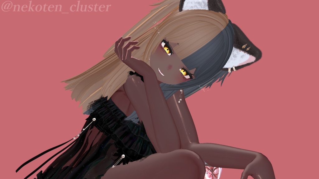 【20アバター以上対応】♥𝑮𝒚𝒂𝒖×𝑲𝒚𝒂𝒘𝒂×𝑯𝒂𝒍𝒇𝑻𝒘𝒊𝒏♥【VRChat想定】