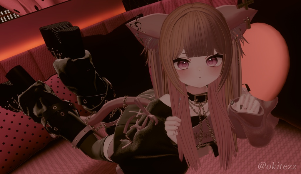 【20アバター以上対応】♥𝑮𝒚𝒂𝒖×𝑲𝒚𝒂𝒘𝒂×𝑯𝒂𝒍𝒇𝑻𝒘𝒊𝒏♥【VRChat想定】