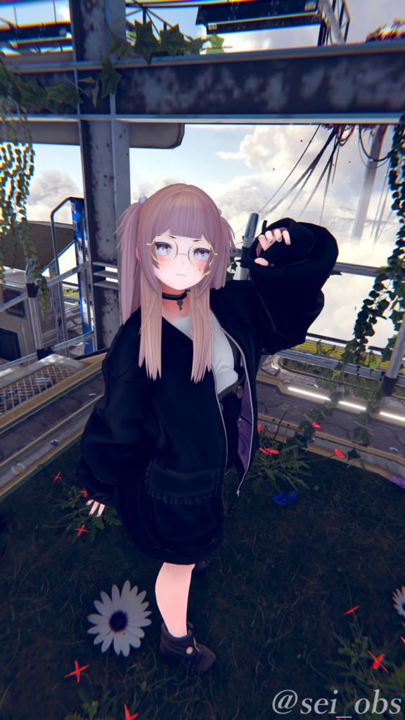【20アバター以上対応】♥𝑮𝒚𝒂𝒖×𝑲𝒚𝒂𝒘𝒂×𝑯𝒂𝒍𝒇𝑻𝒘𝒊𝒏♥【VRChat想定】