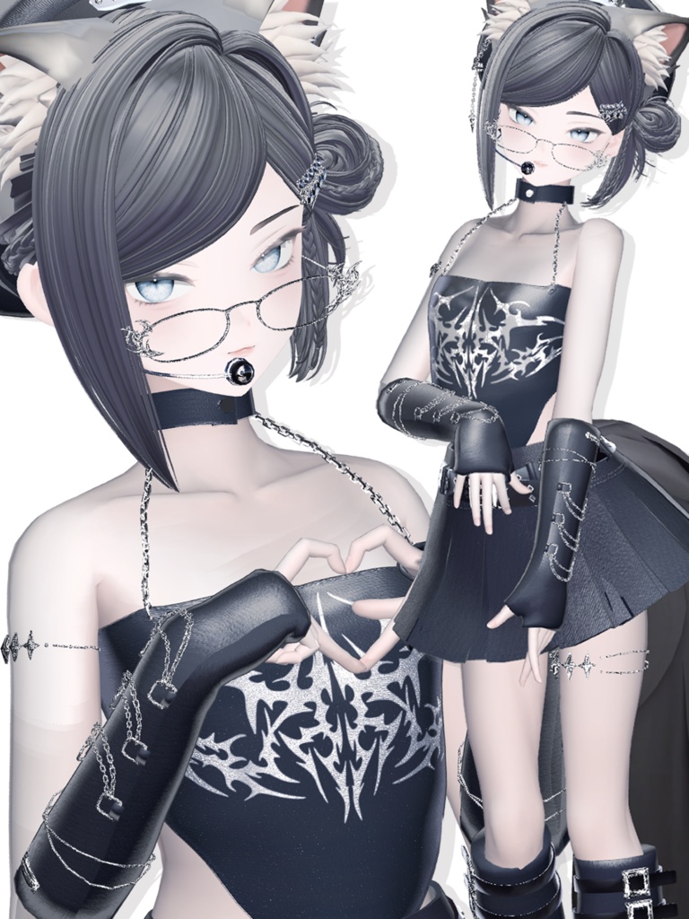 【20アバター対応】⋆。˚☽˚。⋆𝕤𝕥𝕒𝕣𝕝𝕚𝕘𝕙𝕥𝕚𝕕𝕠𝕝⋆。˚☽˚。⋆【VRChat想定】