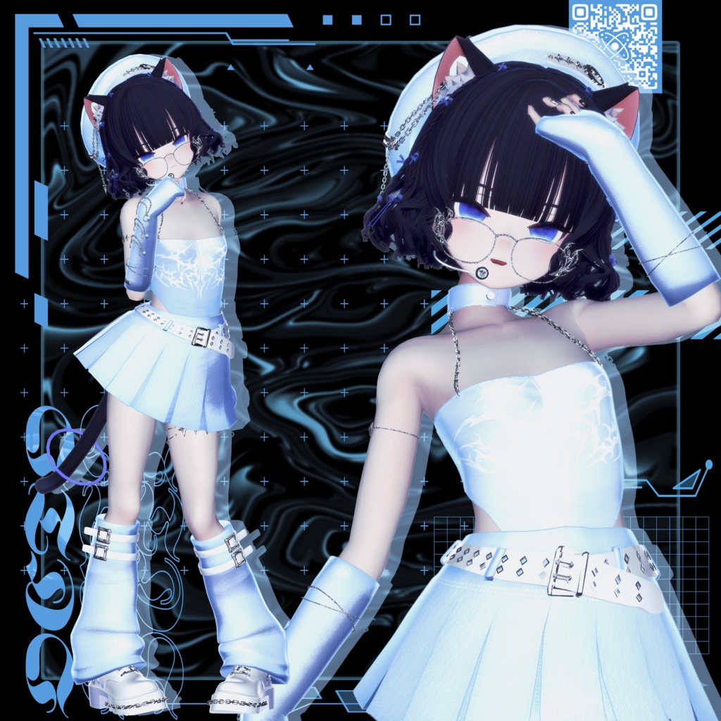 【20アバター対応】⋆。˚☽˚。⋆𝕤𝕥𝕒𝕣𝕝𝕚𝕘𝕙𝕥𝕚𝕕𝕠𝕝⋆。˚☽˚。⋆【VRChat想定】