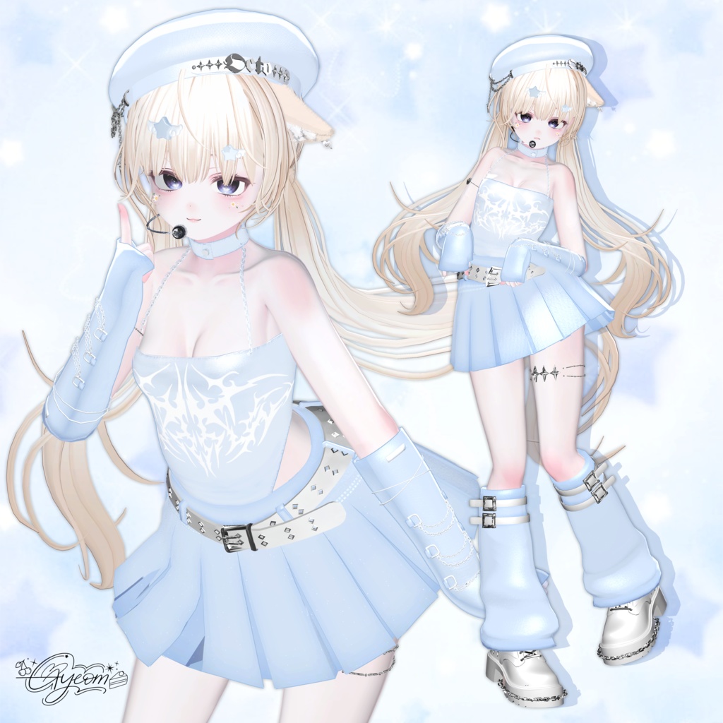 【20アバター対応】⋆。˚☽˚。⋆𝕤𝕥𝕒𝕣𝕝𝕚𝕘𝕙𝕥𝕚𝕕𝕠𝕝⋆。˚☽˚。⋆【VRChat想定】