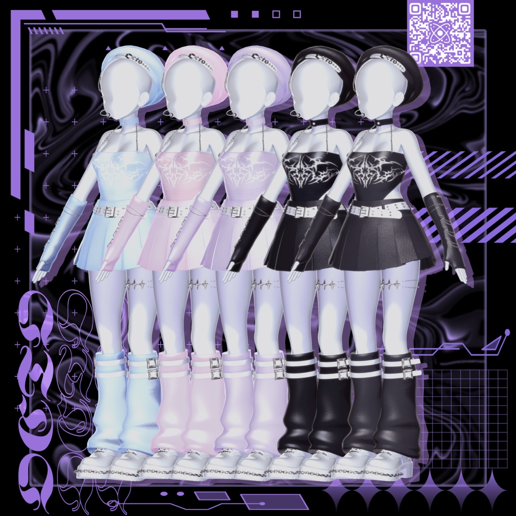 【20アバター対応】⋆。˚☽˚。⋆𝕤𝕥𝕒𝕣𝕝𝕚𝕘𝕙𝕥𝕚𝕕𝕠𝕝⋆。˚☽˚。⋆【VRChat想定】