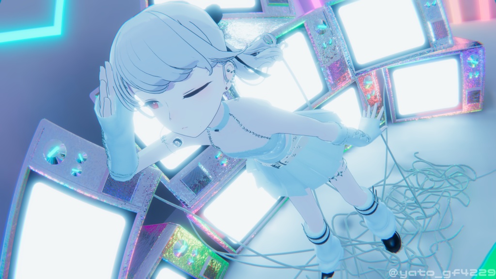 【20アバター対応】⋆。˚☽˚。⋆𝕤𝕥𝕒𝕣𝕝𝕚𝕘𝕙𝕥𝕚𝕕𝕠𝕝⋆。˚☽˚。⋆【VRChat想定】