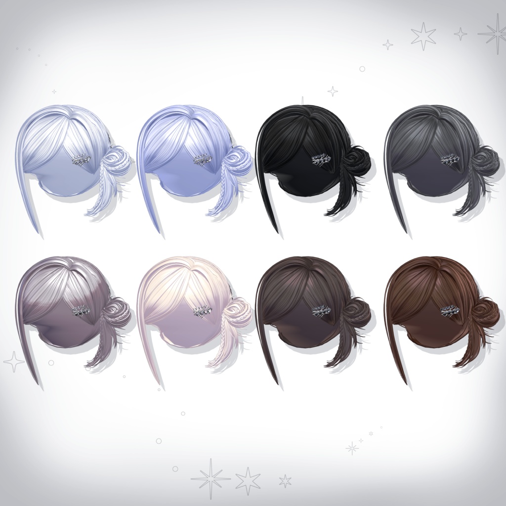 【18アバター対応】Twinkle×Bun【VRChat想定】