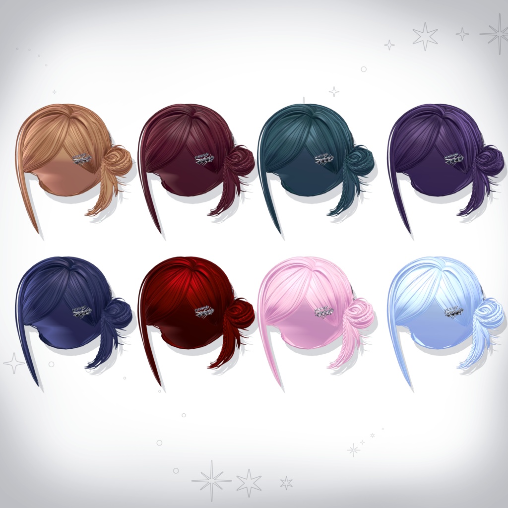 【18アバター対応】Twinkle×Bun【VRChat想定】