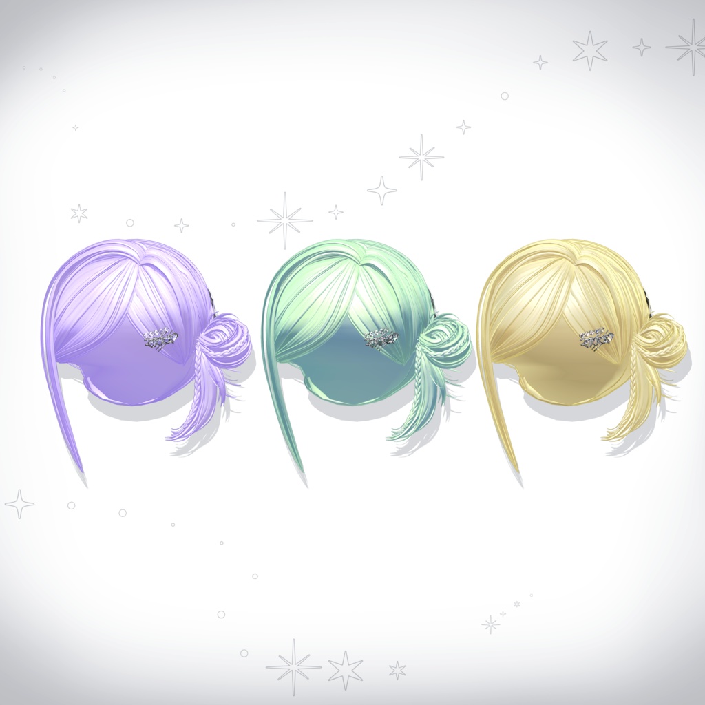 【18アバター対応】Twinkle×Bun【VRChat想定】