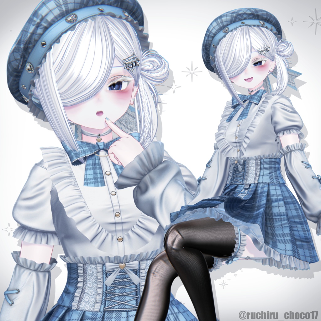 【18アバター対応】Twinkle×Bun【VRChat想定】