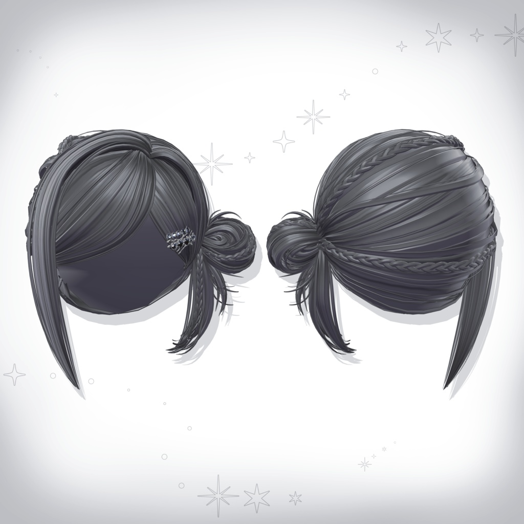 【18アバター対応】Twinkle×Bun【VRChat想定】