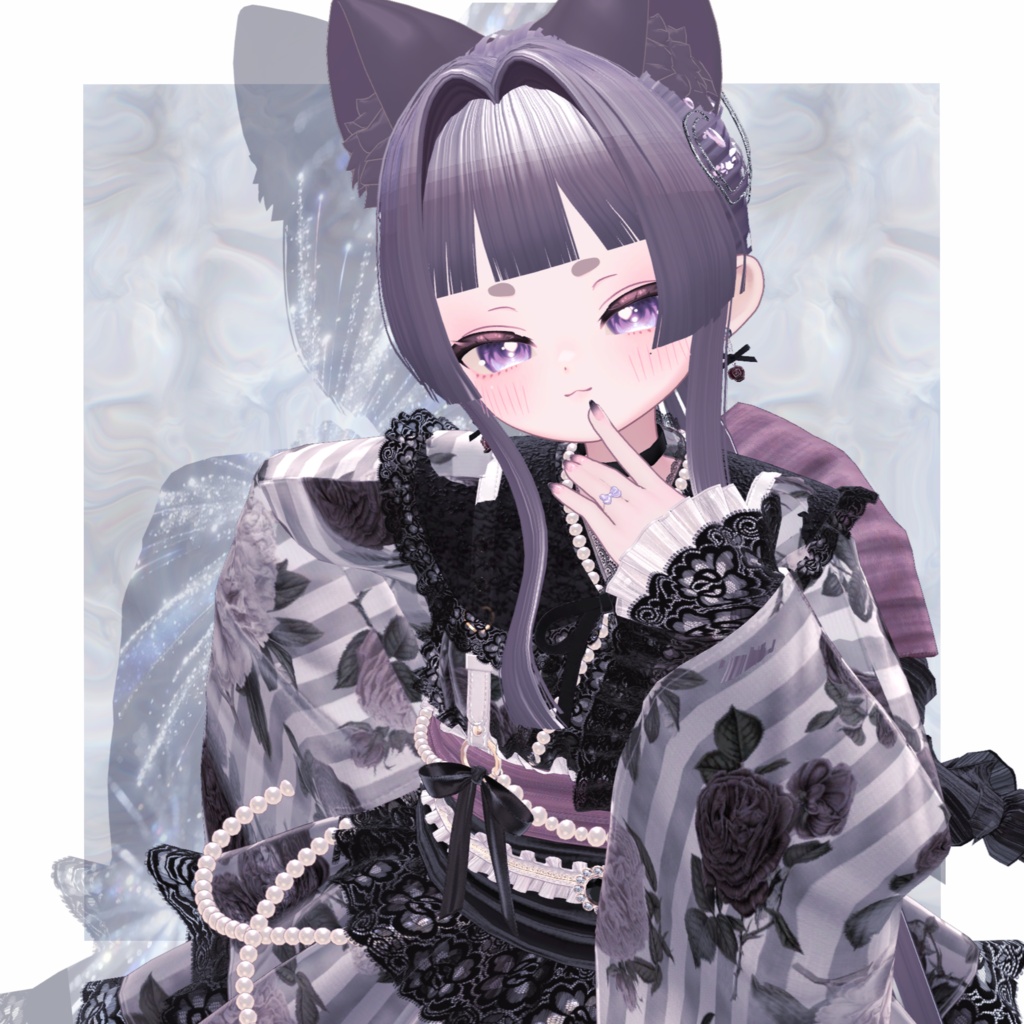 【24アバター対応】宵結‐YOIMUSUBI‐【VRChat想定】