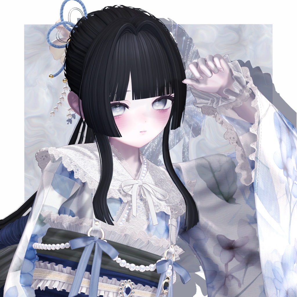 【24アバター対応】宵結‐YOIMUSUBI‐【VRChat想定】