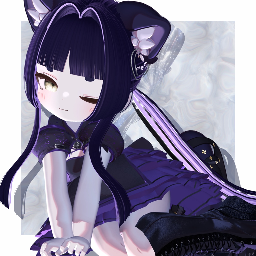 【24アバター対応】宵結‐YOIMUSUBI‐【VRChat想定】