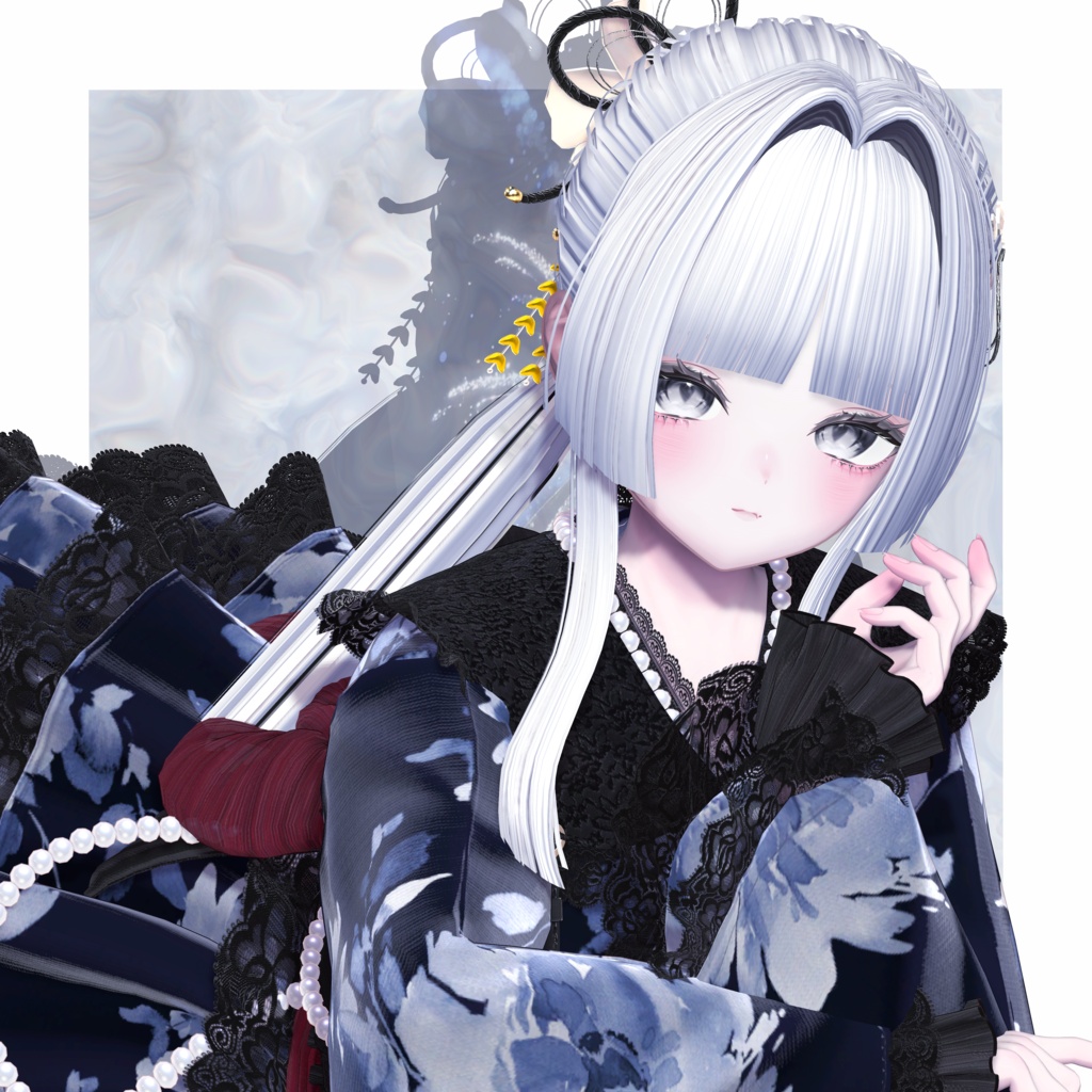 【24アバター対応】宵結‐YOIMUSUBI‐【VRChat想定】
