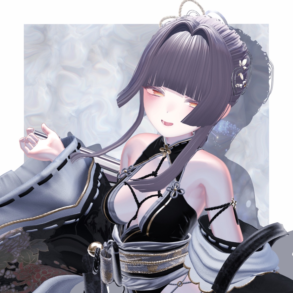 【24アバター対応】宵結‐YOIMUSUBI‐【VRChat想定】