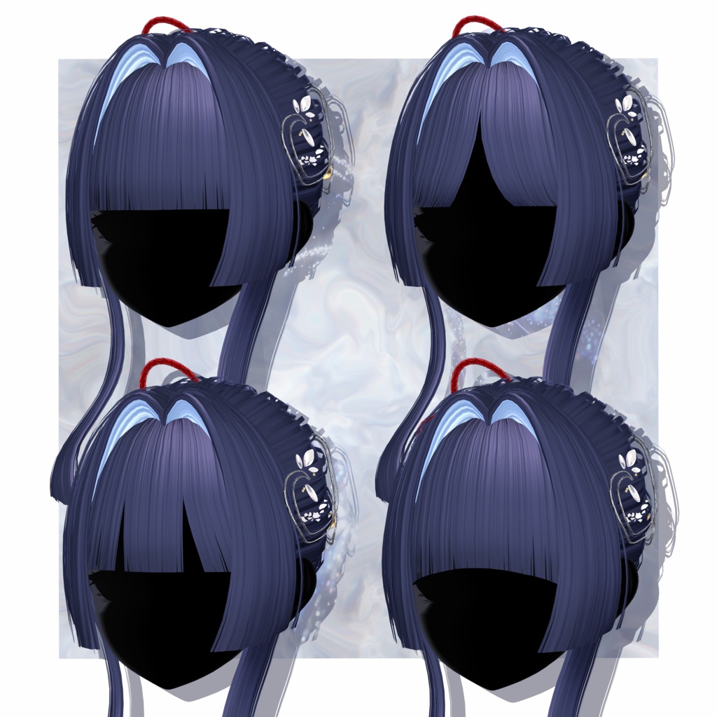 【24アバター対応】宵結‐YOIMUSUBI‐【VRChat想定】