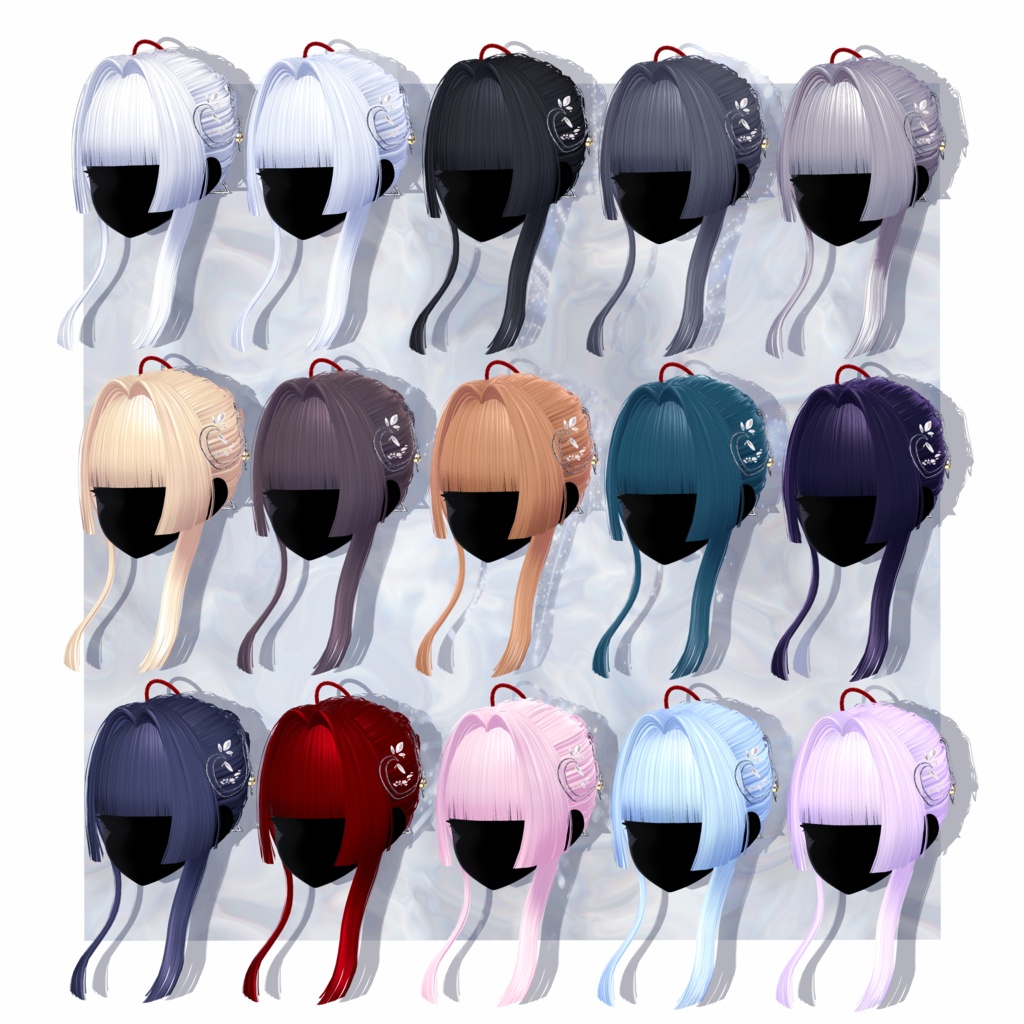 【24アバター対応】宵結‐YOIMUSUBI‐【VRChat想定】