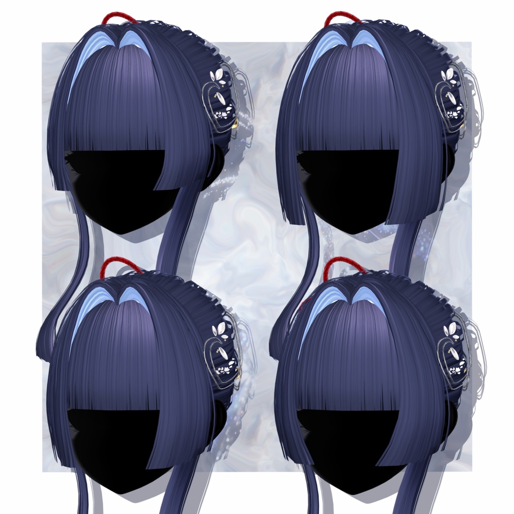 【24アバター対応】宵結‐YOIMUSUBI‐【VRChat想定】