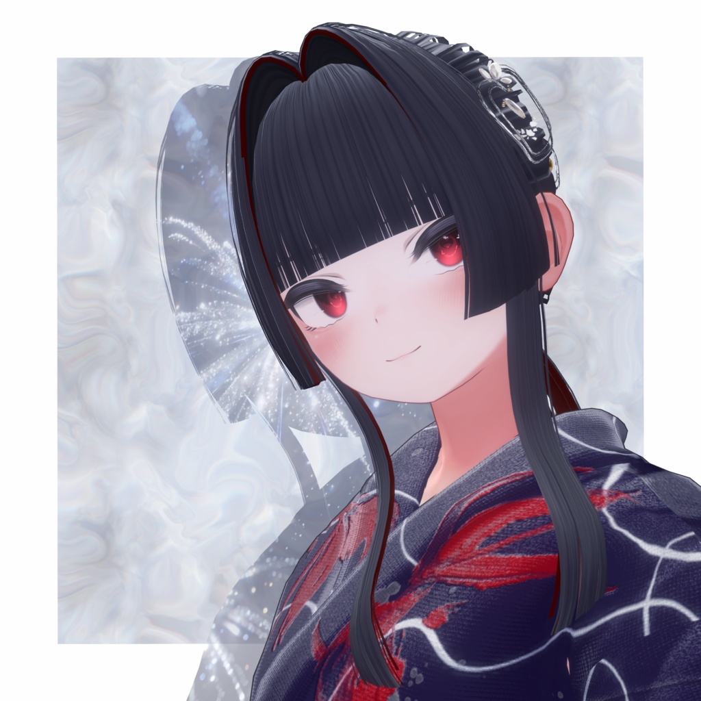 【24アバター対応】宵結‐YOIMUSUBI‐【VRChat想定】