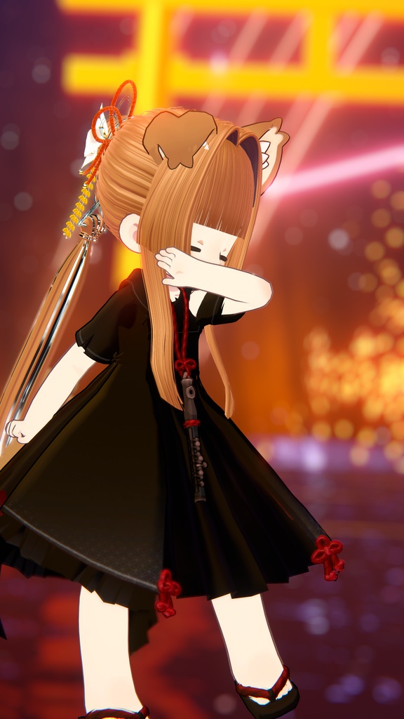 販売開始SALE中【24アバター対応】宵結‐YOIMUSUBI‐【VRChat想定】