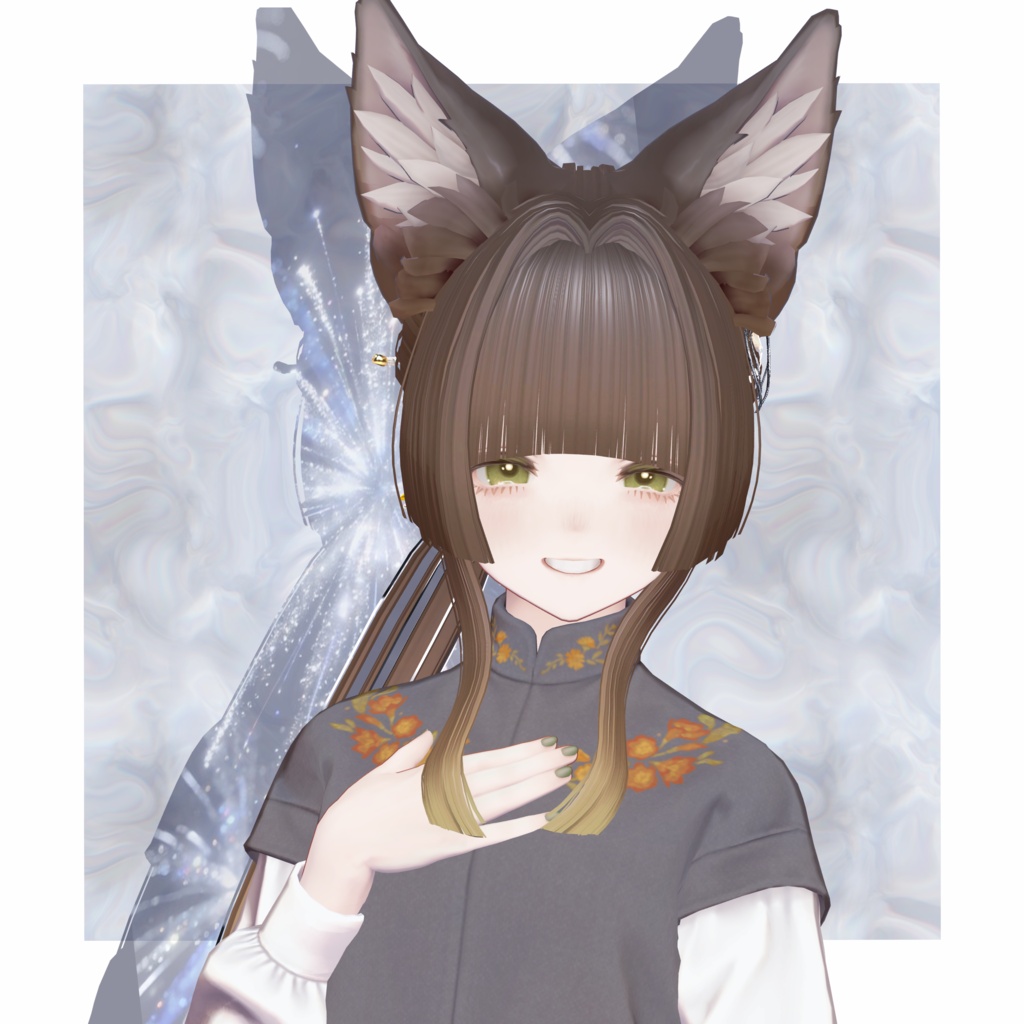 【24アバター対応】宵結‐YOIMUSUBI‐【VRChat想定】
